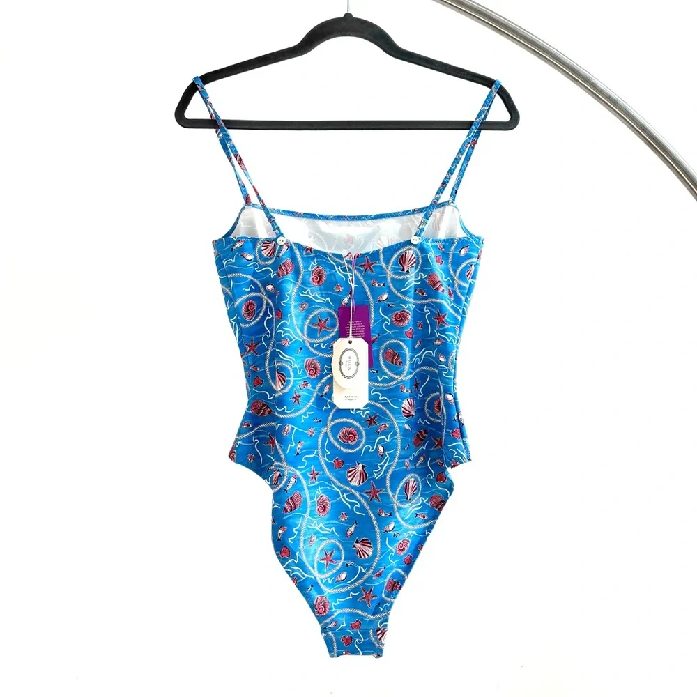 Dôen Marbella Meillot One Piece in Liberty Solent Shores NEW - Picture 4 of 7